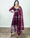 Lg 1796 Faux Georgette Amarkali Heavy Readymade Suits Catalog